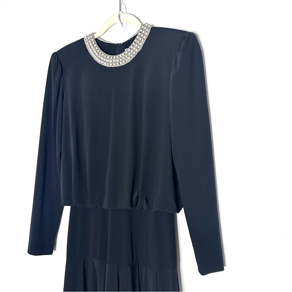 Vintage NUIT Maxi Gown Dress 6 - Picture 2 of 12